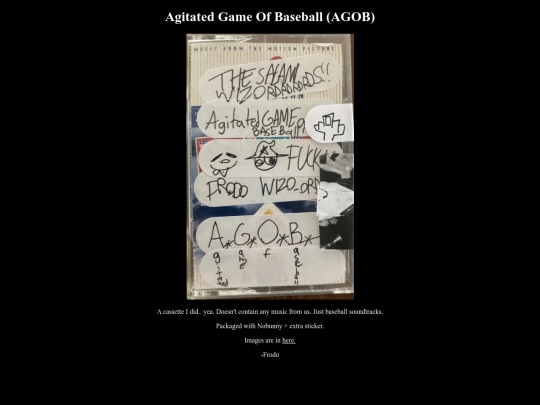 agitatedgameofbaseball screenshot