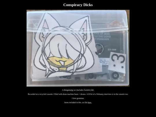conspiracydicks screenshot