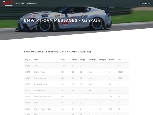 bmw/can/g29 screenshot