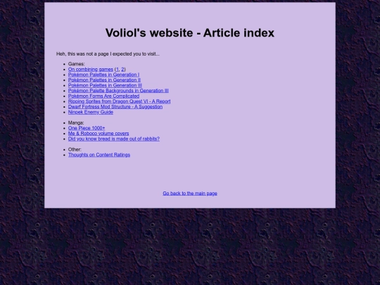 articles screenshot