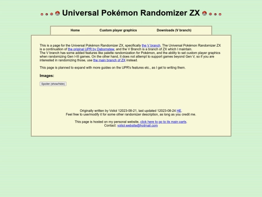 upr_zx screenshot