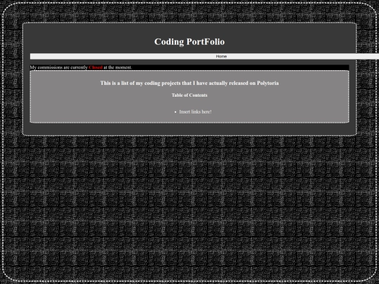 codingPortfolio screenshot
