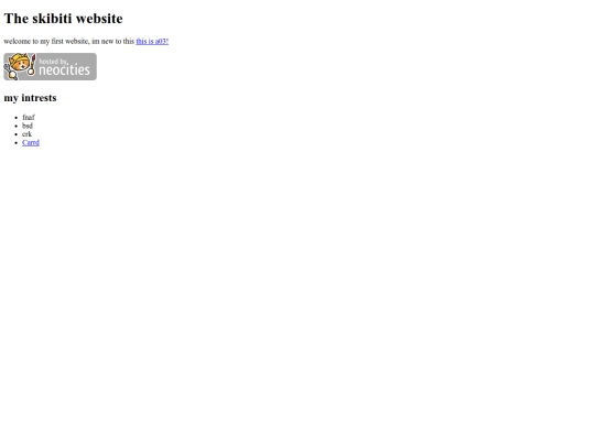 index screenshot