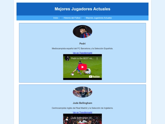 jugadores screenshot