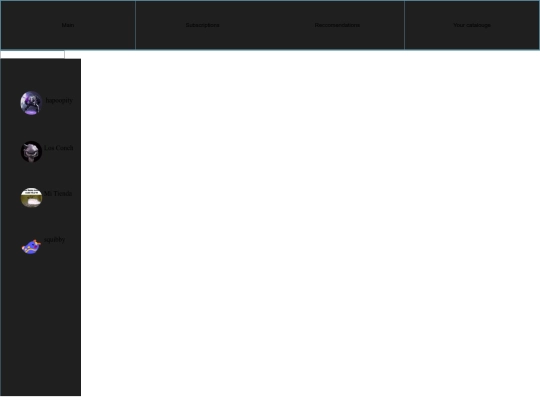 subscriptions screenshot