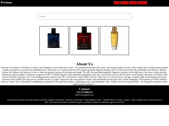 perfumy screenshot