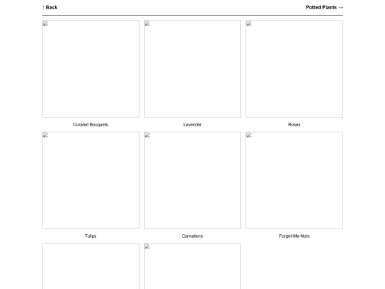 page/flowers screenshot