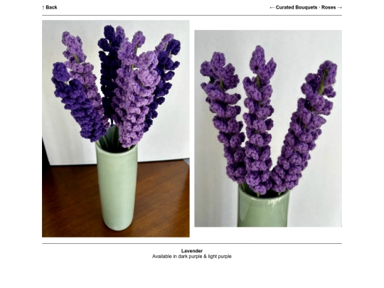 page/flowers/lavender screenshot