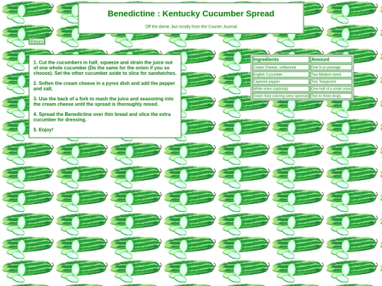 recipes/kentucky/benedictine screenshot