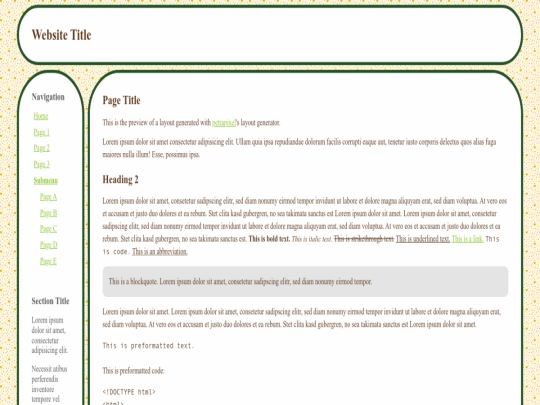 index screenshot