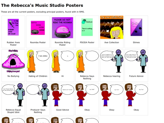 posters screenshot