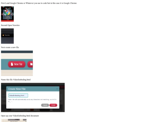 VideoEmbeding screenshot