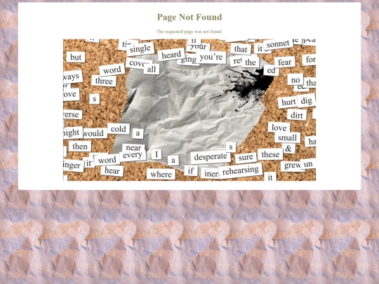 not_found screenshot