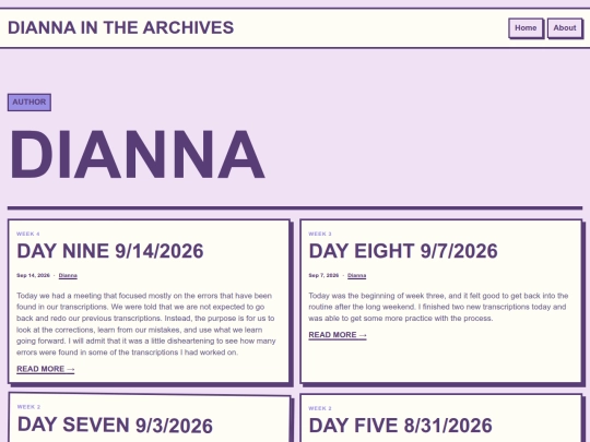 author/dianna screenshot