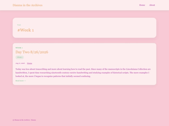 tag/week-1 screenshot