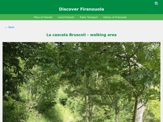 lacascatabruscoli_en screenshot