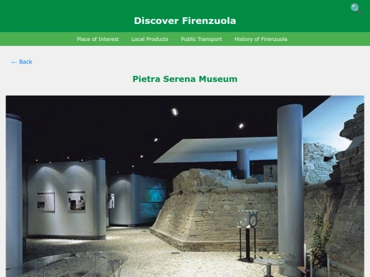 museopietraserena_en screenshot