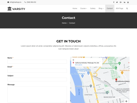 contact screenshot