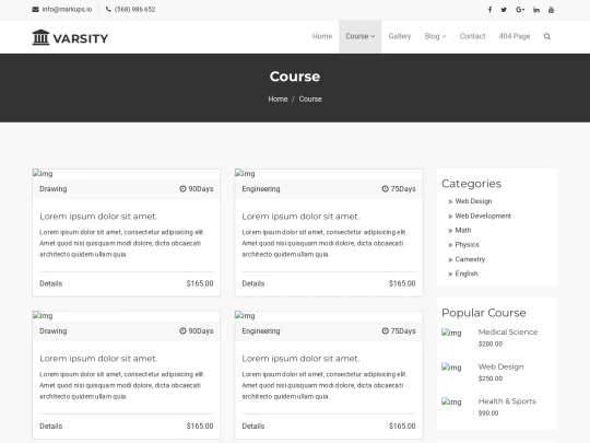 course screenshot