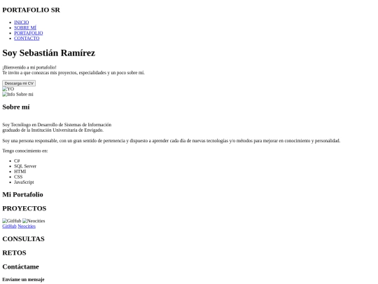 Portafolio  screenshot