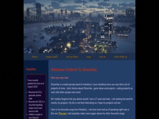 index screenshot