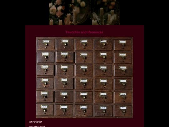 favoritesresources screenshot
