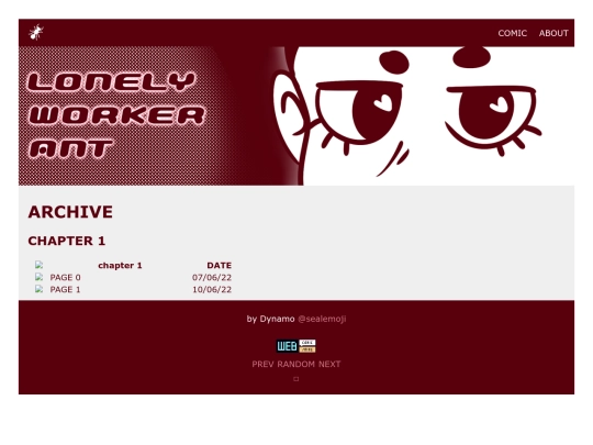 archive screenshot