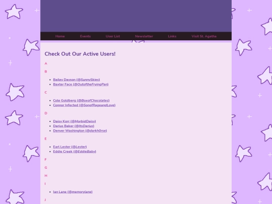 userlist screenshot
