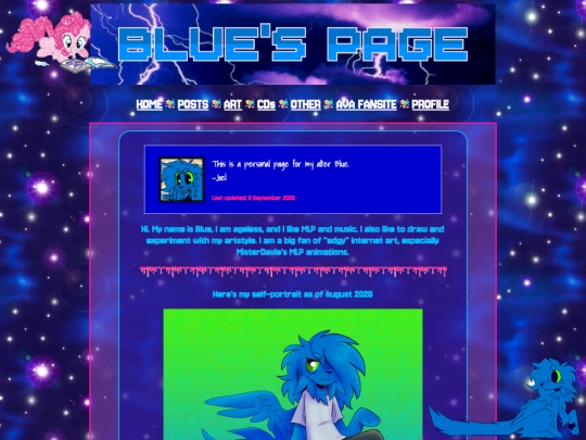 blue screenshot