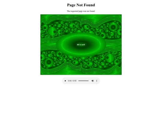 not_found screenshot