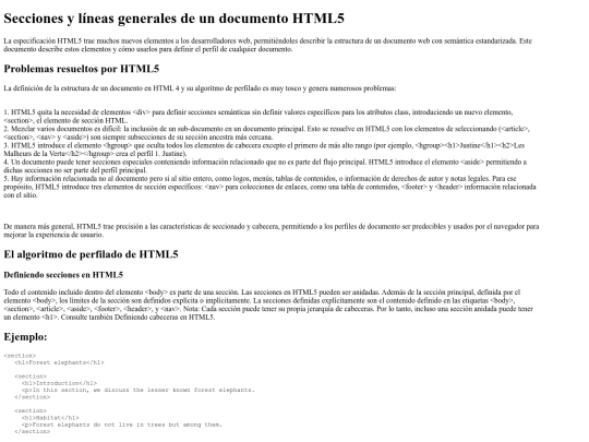 Prueba/Secciones HMTL5 screenshot