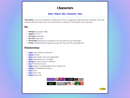tiara screenshot
