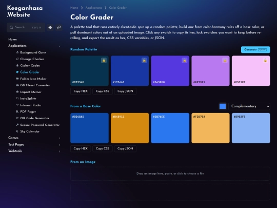 applications/color-grader screenshot