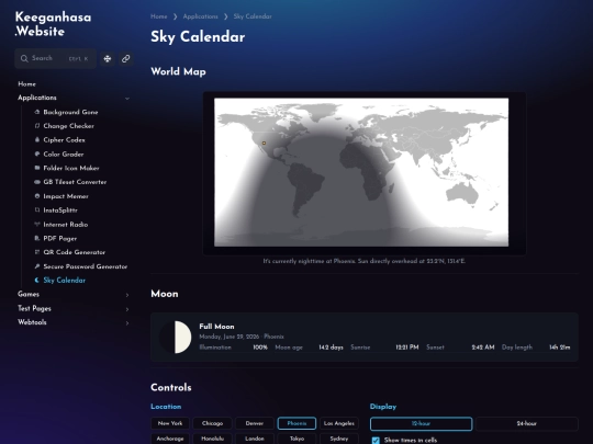 applications/sky-calendar screenshot