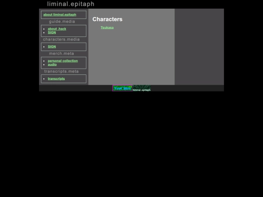 characters/sign screenshot