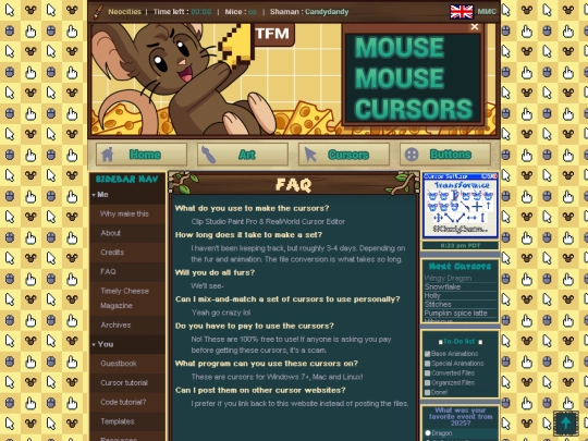 questions screenshot