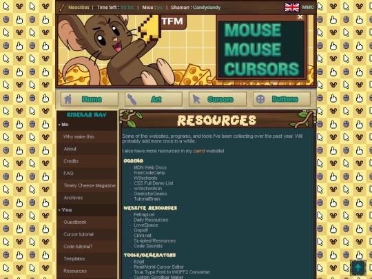 resources screenshot