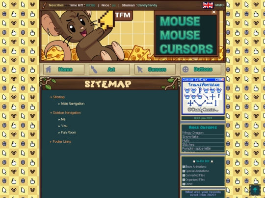 sitemap screenshot