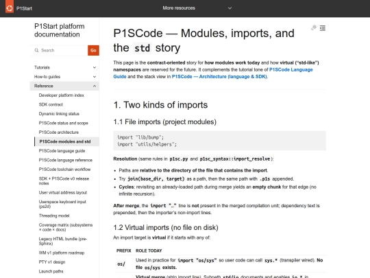 docs/_build/html/reference/p1scode-modules-and-std screenshot