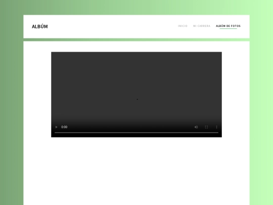 paginapersonal/blog screenshot