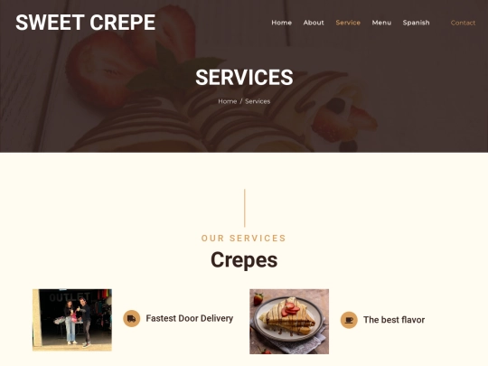 service screenshot