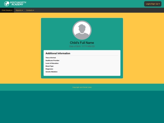 Child-Details screenshot