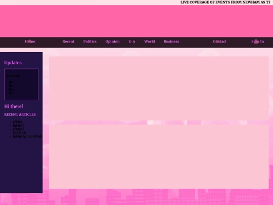 homepage screenshot