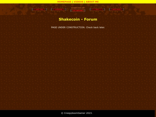 Shakecoinforum screenshot