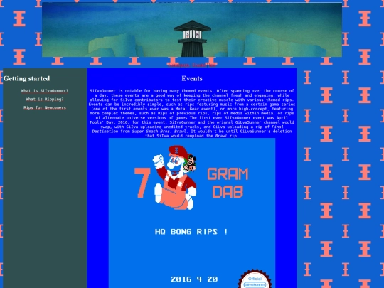 siiva/events screenshot