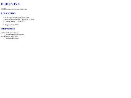 lab2_mycv screenshot