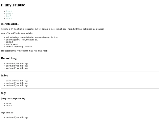 blog screenshot