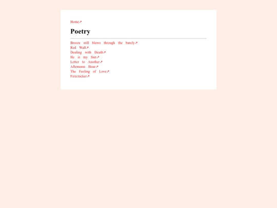 poetry screenshot