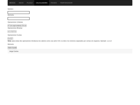 Modulo6/calculadora screenshot