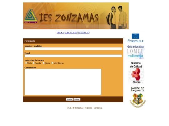 contacto screenshot